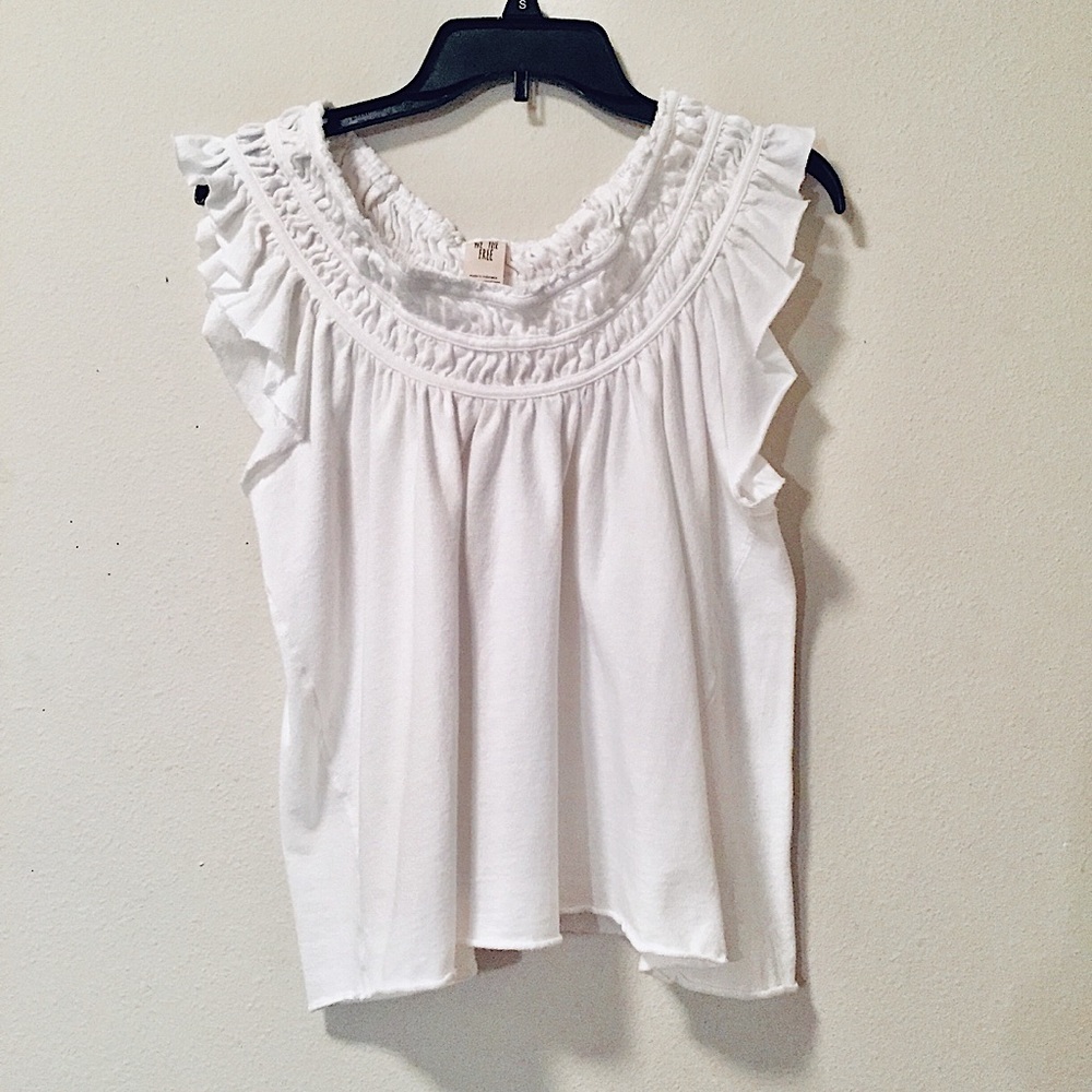 Free People Coconut Ruffle Top - Picture 4 of 13